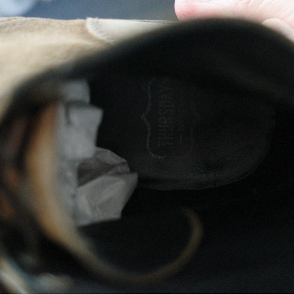 Thursday Boot Company Brown Leather Boots Ankle-High Design - Picture 10 of 11